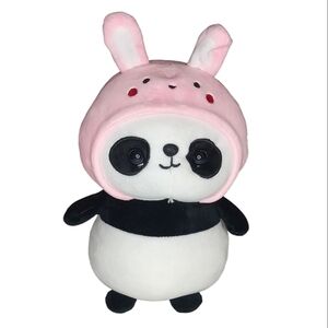 BABOLI Cuddly Panda Bunny Stuffed Animal Soft Plush